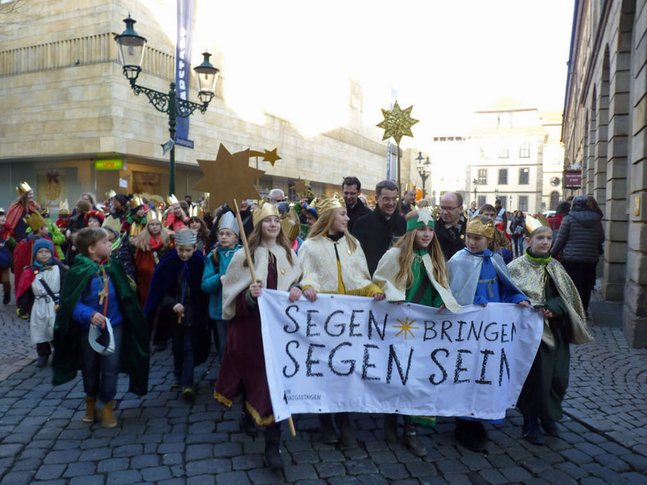 Bundesweite Eröffnung der Sternsingeraktion in Fulda (Foto: Karl-Franz Thiede)